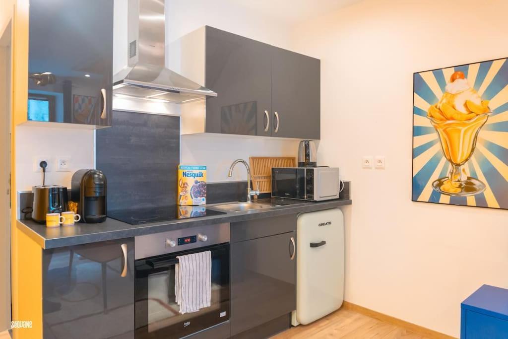 Apartment Hypercentre, Calme, Vintage - Le Retro Pontarlier